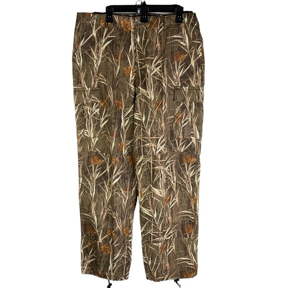 WFS Element Gear X-Large Camo Pants Adjustable Drawstring @ Hem Six Pockets New - Picture 1 of 13